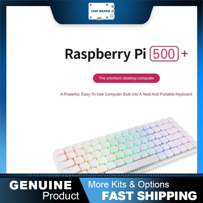 Raspberry Pi Keyboard - Raspberry Pi 500+ All-in-One Keyboard PC,