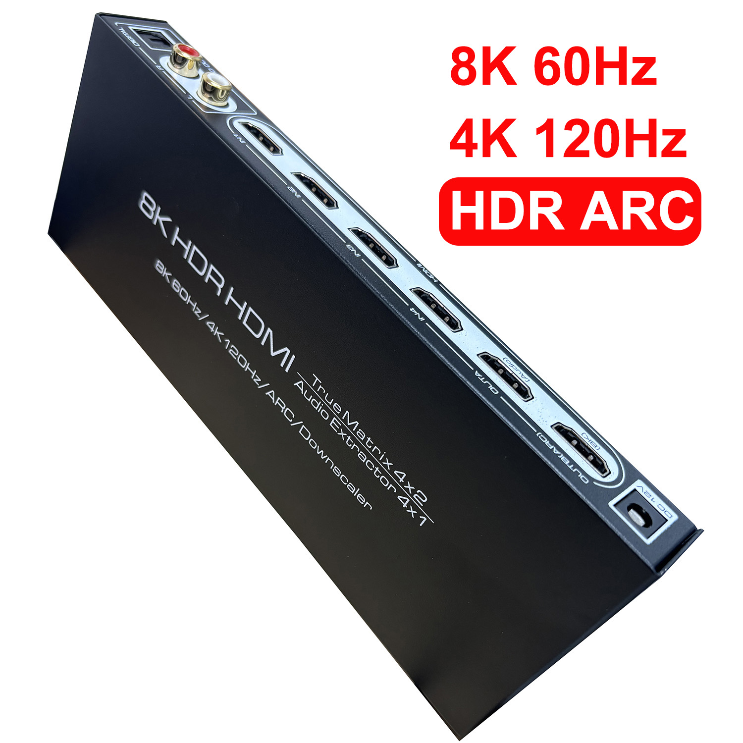 Hdmi Matrix Switch - 8K 60Hz HDMI Matrix 4x2 Support