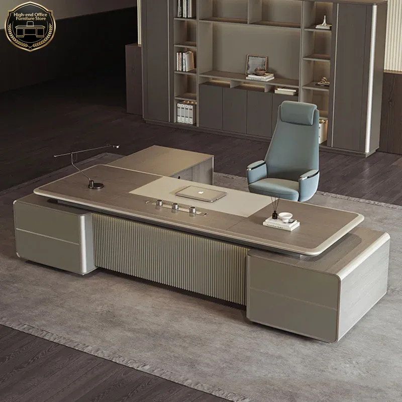 Office Tech Setup - Boss Gaming L Table Home Office