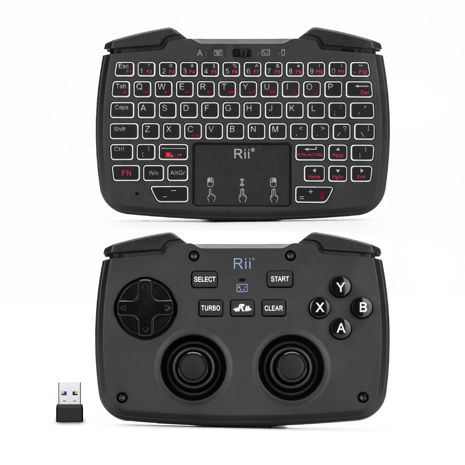 Raspberry Pi Keyboard - Rii RK707 2.4GHz Wireless Portable Game