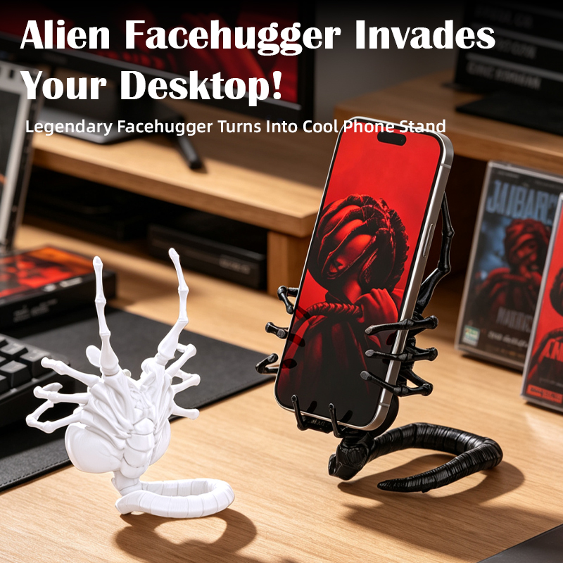 Sci-Fi Phone Stand Compatible  - đánh giá và giá Office Tech Setup