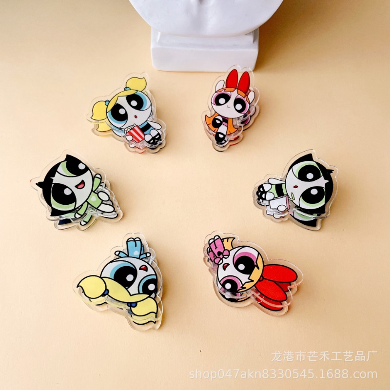 6PCS Kawaii The Powerpuffs Gir - đánh giá và giá Office Tech Accessories