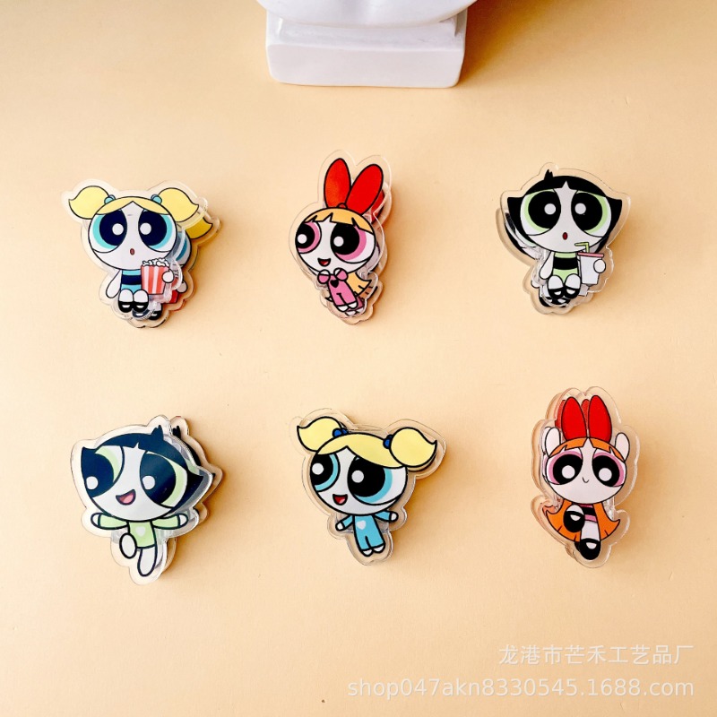 6PCS Kawaii The Powerpuffs Gir - đánh giá và giá Office Tech Accessories