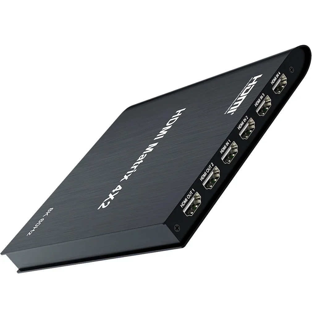 8K 4x2 HDMI2.1 Matrix Video Di - đánh giá và giá Hdmi Matrix Switch