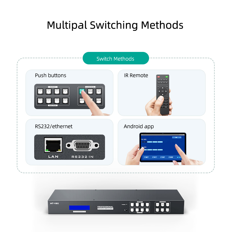 MT-VIKI 4x4 Seamless HDMI Matr - đánh giá và giá Hdmi Matrix Switch