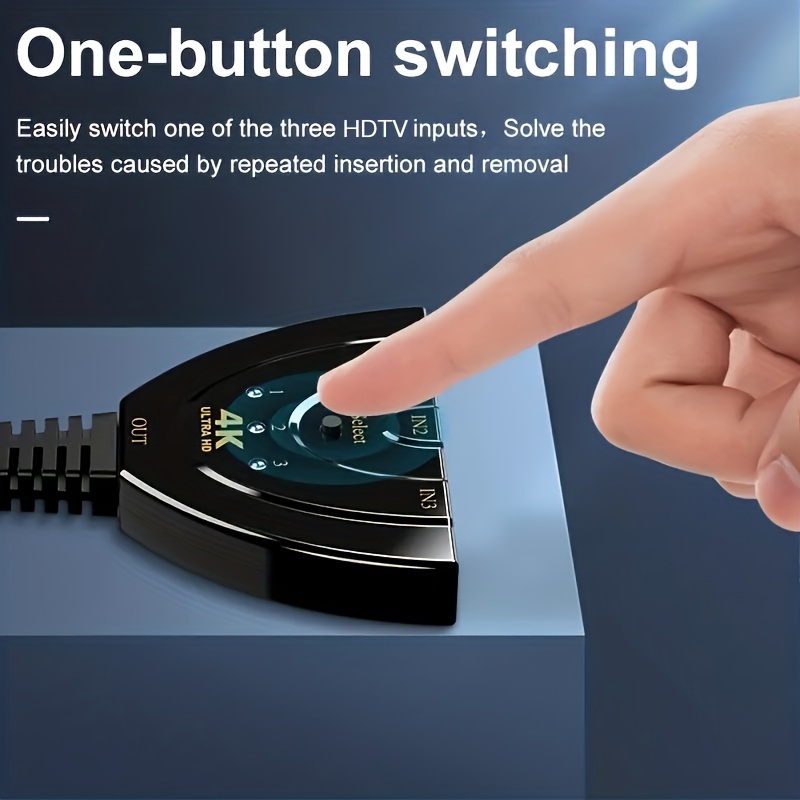 4K*2K 3 Port HDTV-compatible S - đánh giá và giá Hdmi Matrix Switch