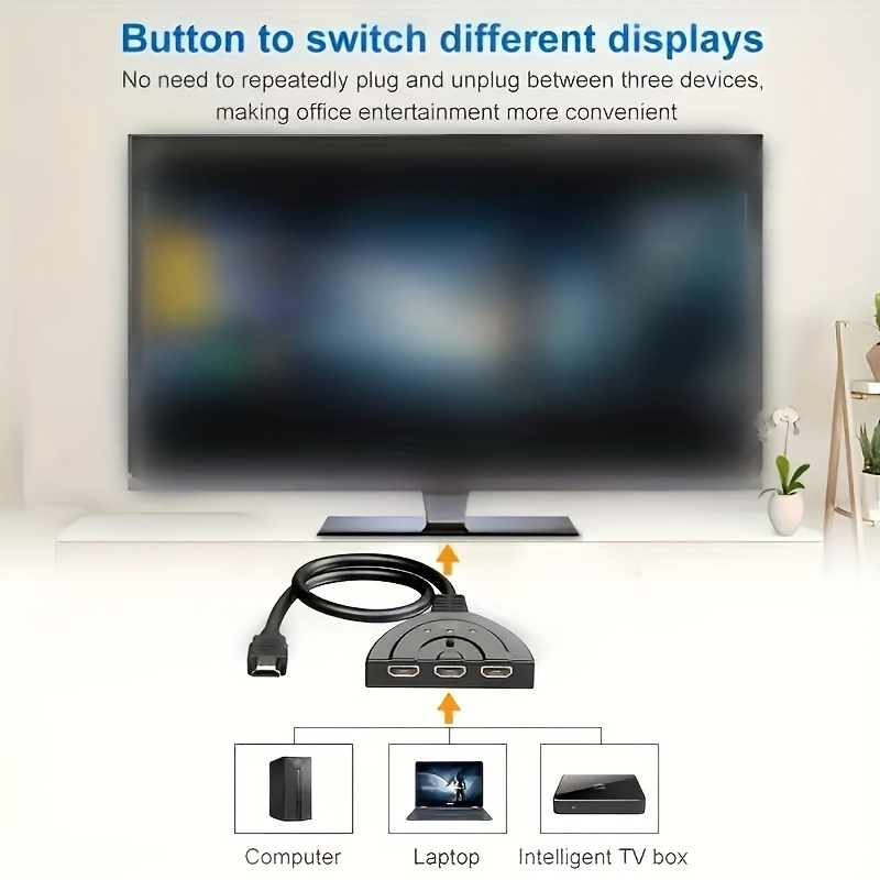 4K*2K 3 Port HDTV-compatible S - đánh giá và giá Hdmi Matrix Switch