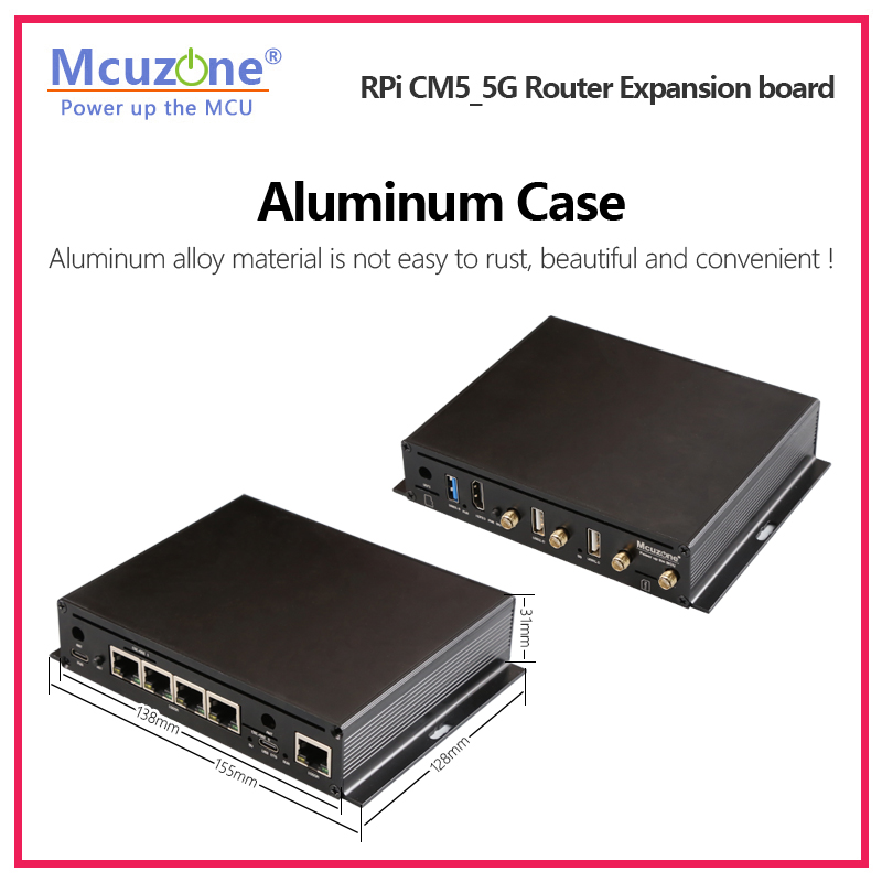 Raspberry Pi CM5_5G Router Exp - đánh giá và giá Raspberry Pi Keyboard