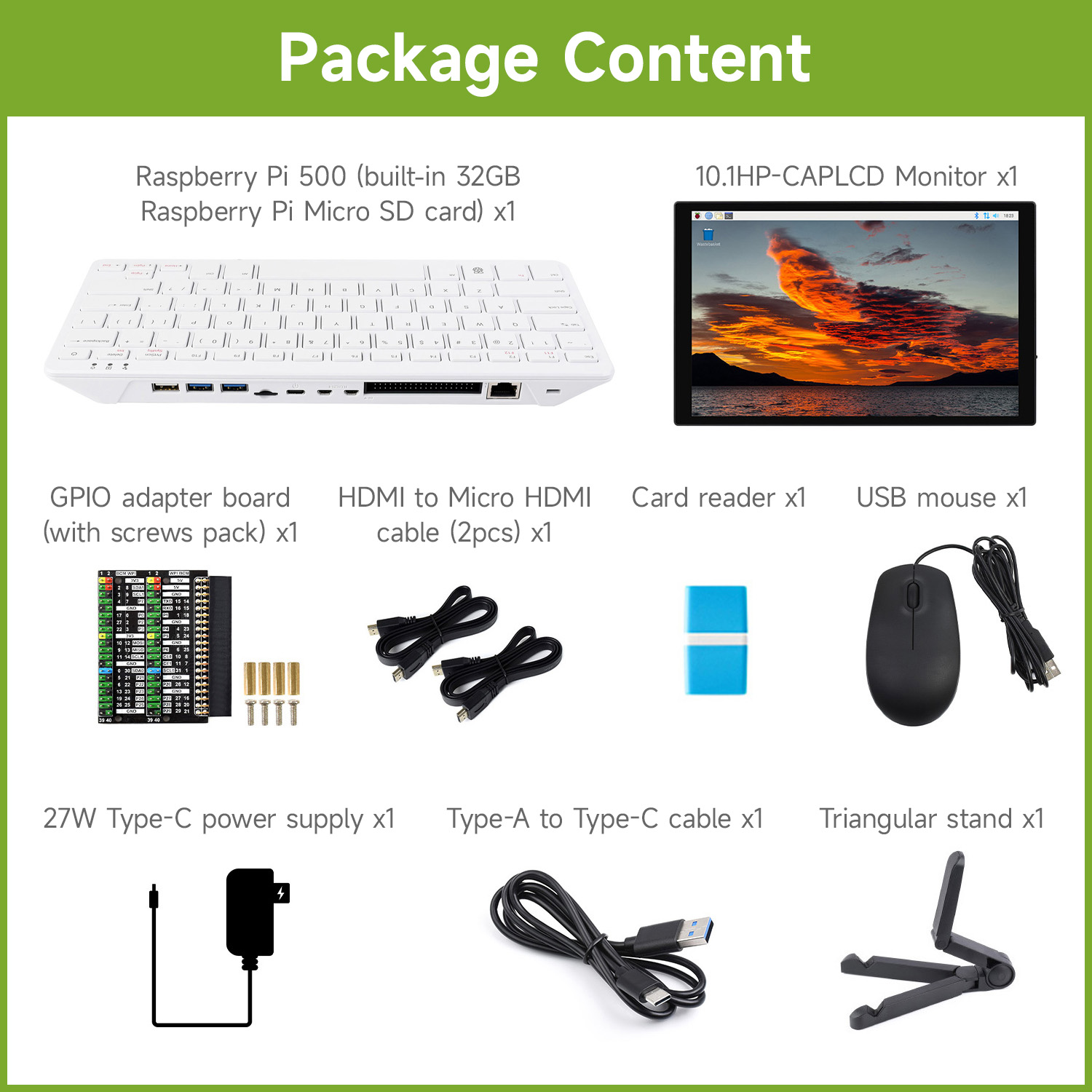 Raspberry Pi 500 with Waveshar - đánh giá và giá Raspberry Pi Keyboard
