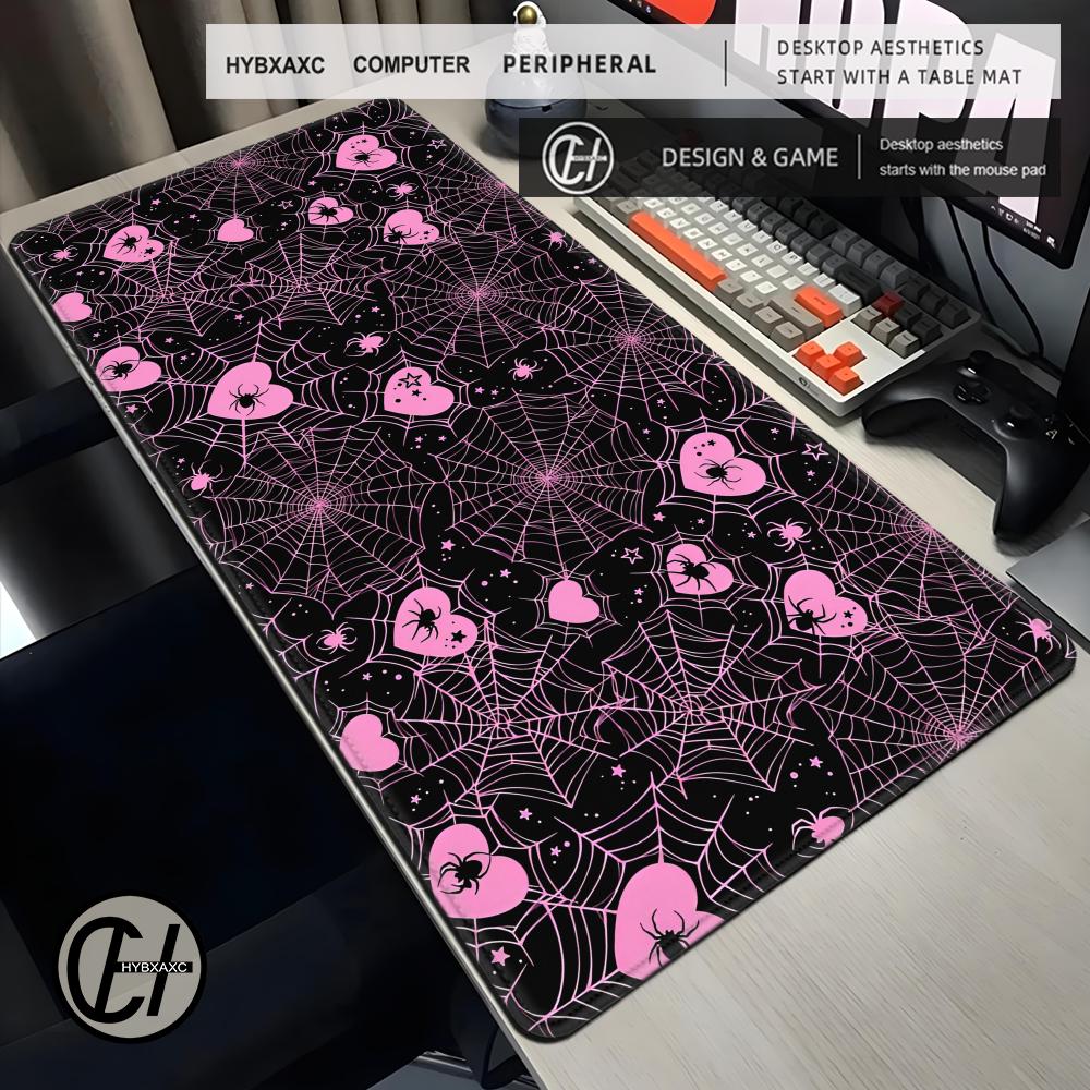 90x40 White or Pink Spiderweb  - đánh giá và giá Office Tech Setup