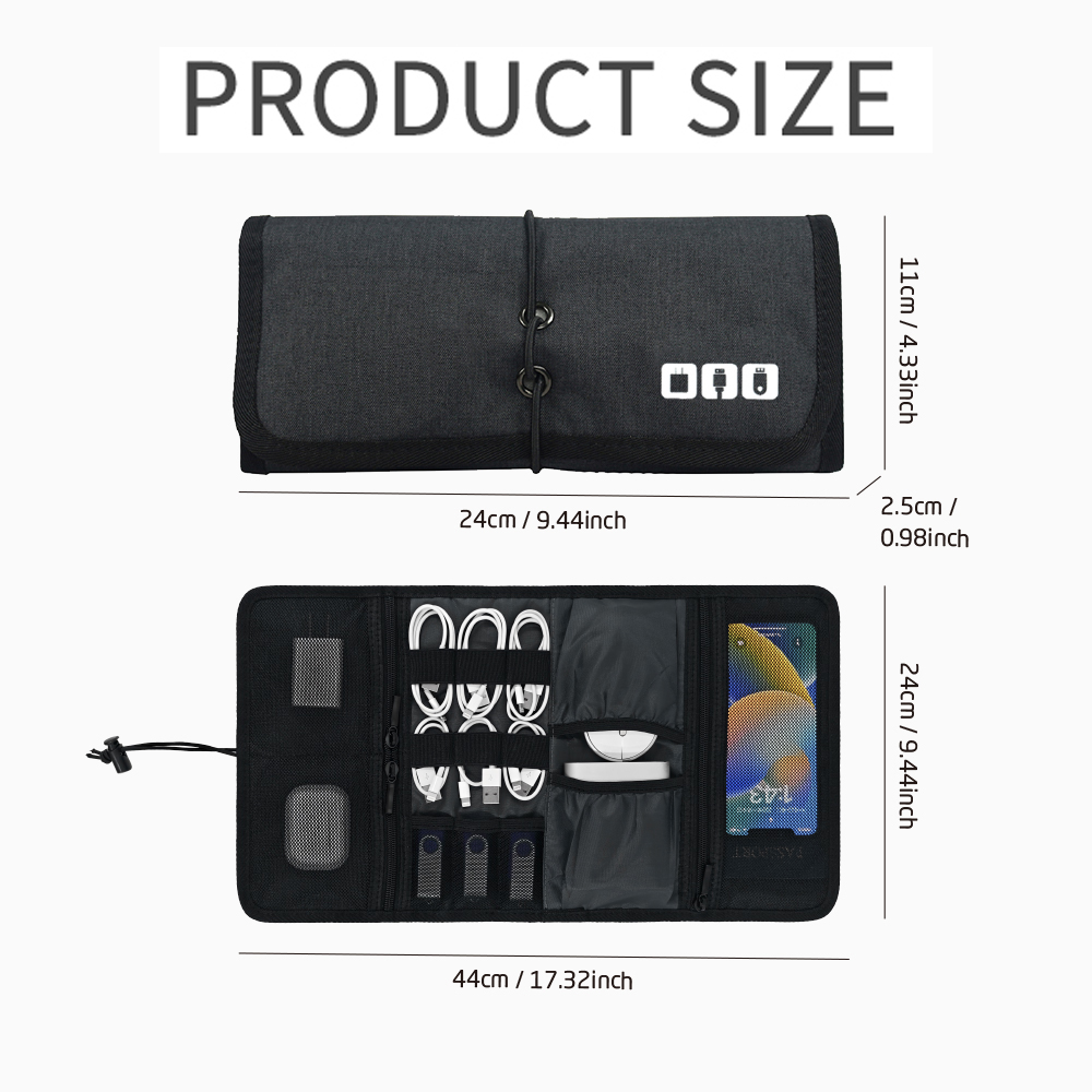 Tech Organizer Bag Cable Stora - đánh giá và giá Office Tech Accessories