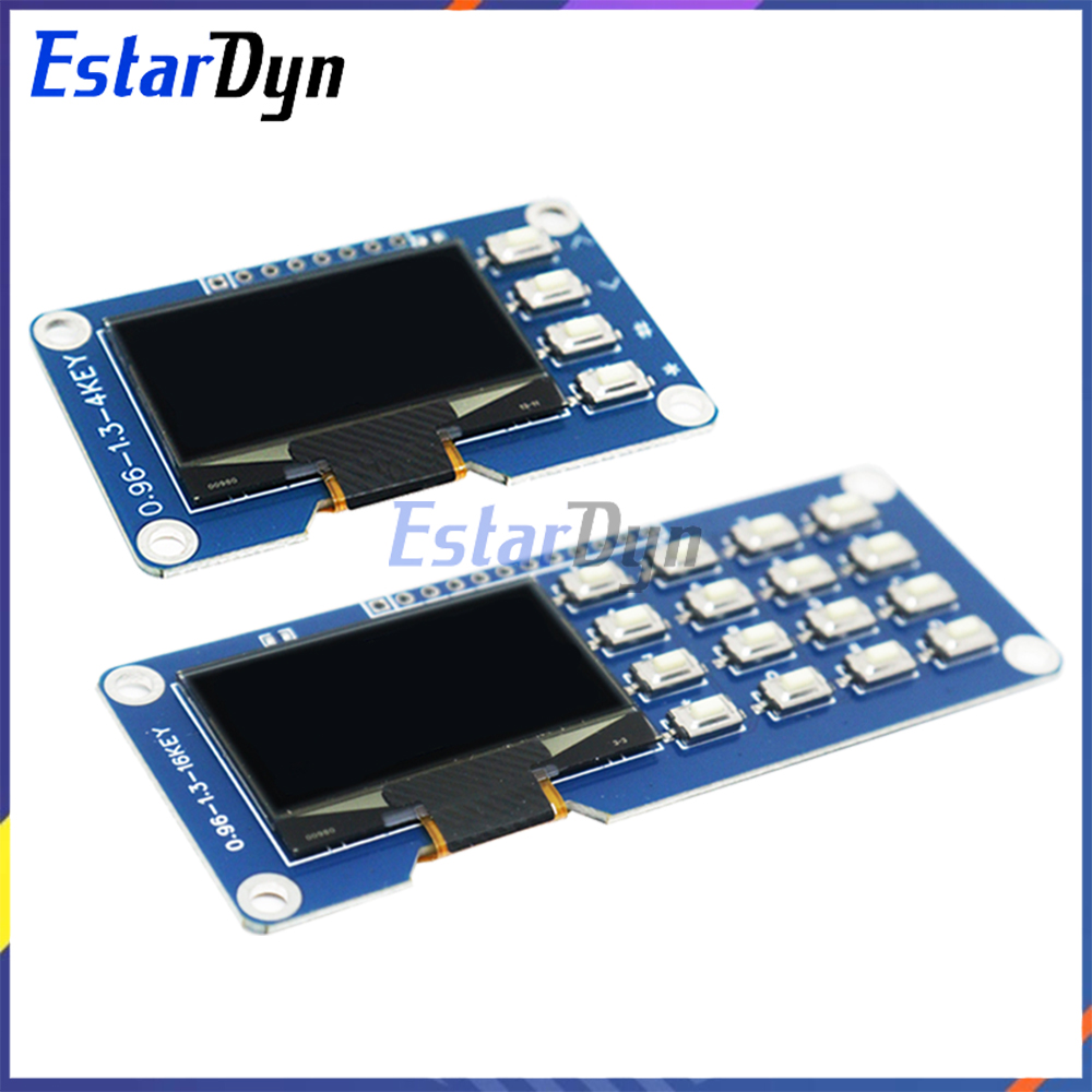 1.3 Inch OLED Display with 4x4 - đánh giá và giá Raspberry Pi Keyboard