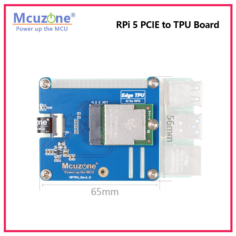 MPTPU Raspberry Pi 5 PCIE to T - đánh giá và giá Raspberry Pi Keyboard