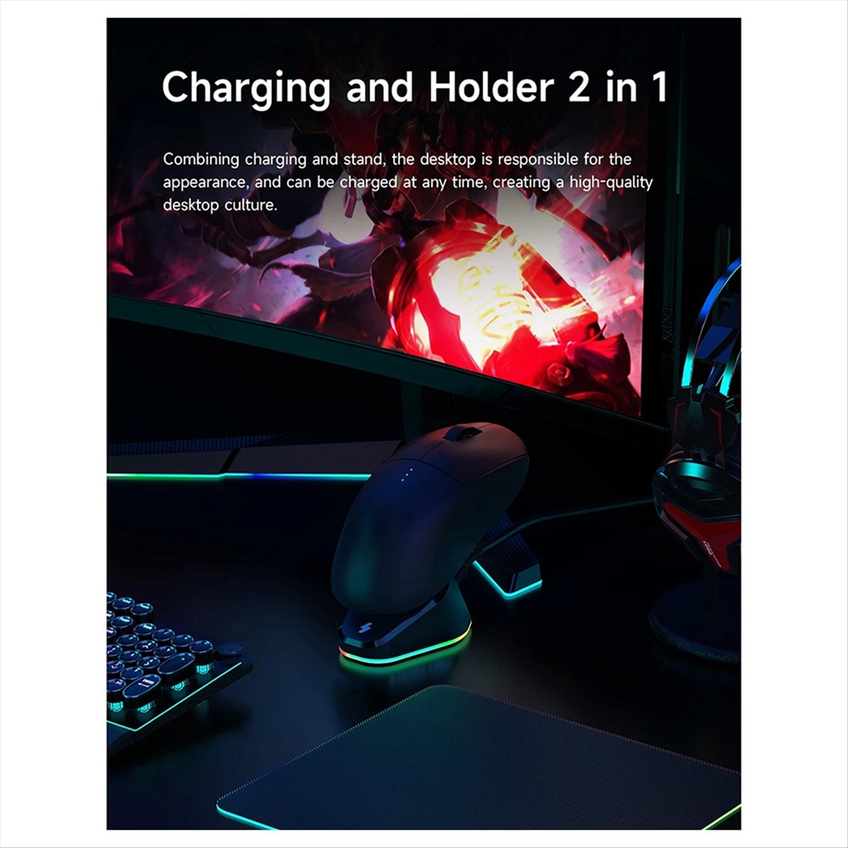 doyme Mouse Charger Stand for  - đánh giá và giá Logitech Mouse G Pro X Superlight