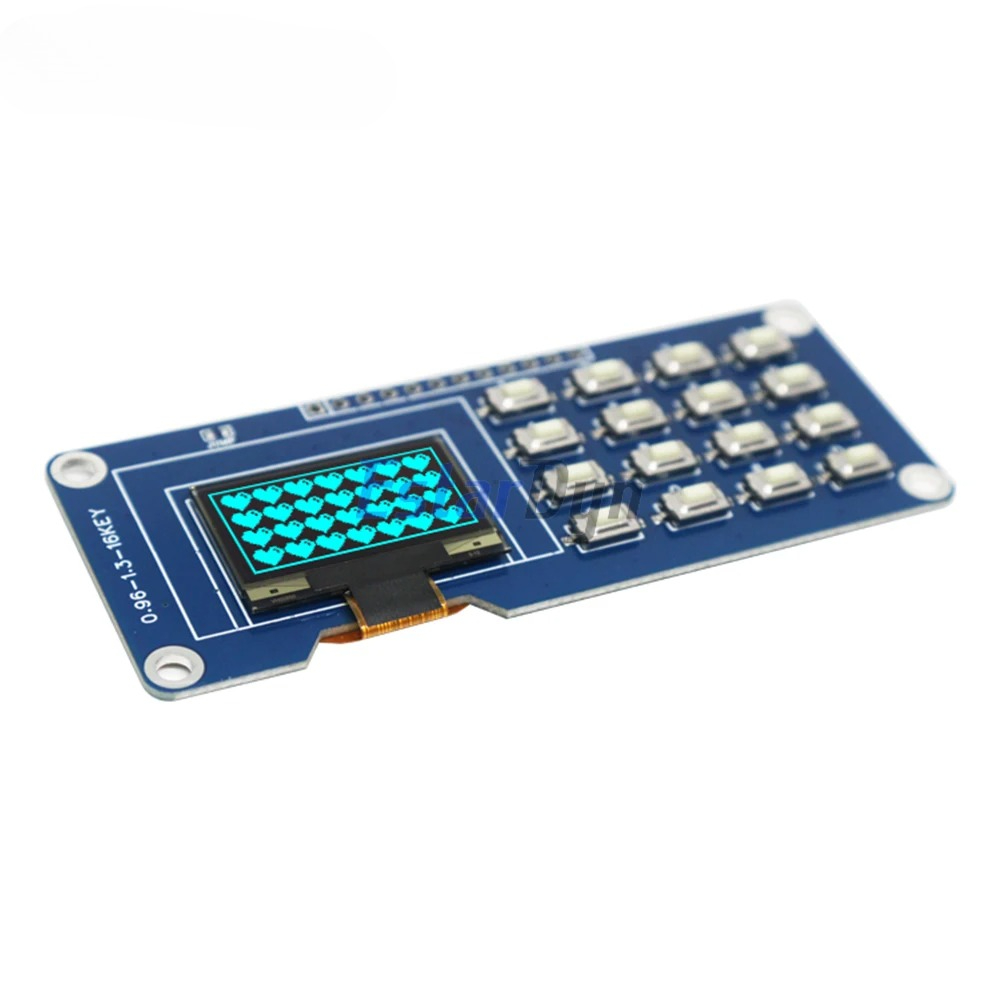 0.96 Inch OLED Display with 4x - đánh giá và giá Raspberry Pi Keyboard