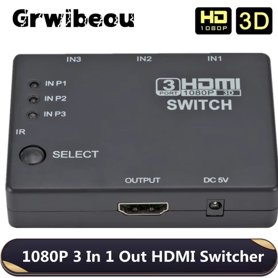 3x1 HDMI Switcher KVM Switches - đánh giá và giá Hdmi Matrix Switch