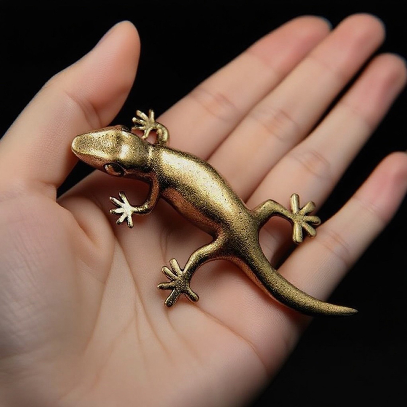 Handmade Bronze Retro Gecko Li - đánh giá và giá Home Office Tech Gadgets