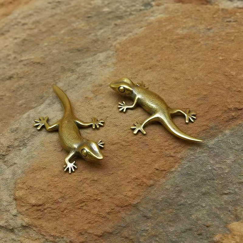 Handmade Bronze Retro Gecko Li - đánh giá và giá Home Office Tech Gadgets